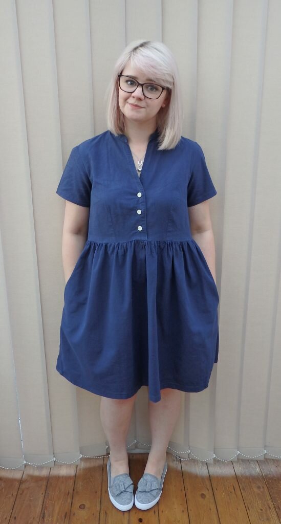 deer and doe myosotis dress